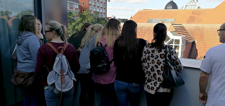 Die Suite verfügt über einen Balkon