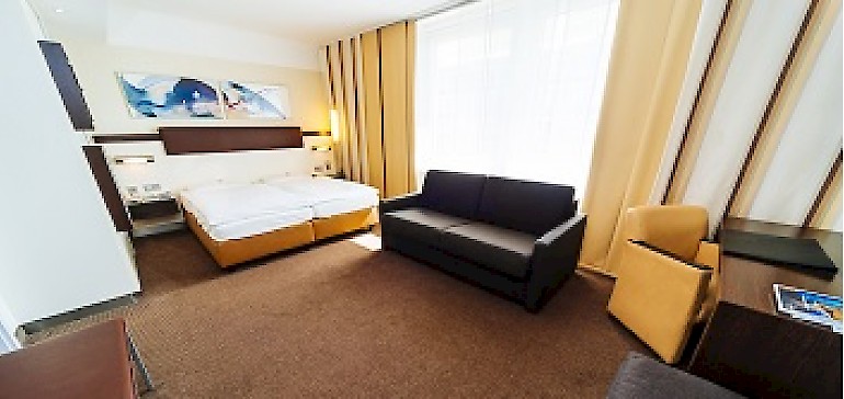 Hotel mit Familienzimmer im schönen Münsterland mit Schlafcouch