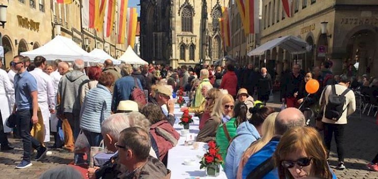 Münster feiert gerne und viel. 102 Open-Air-Feste stehen 2018 auf der Agenda!