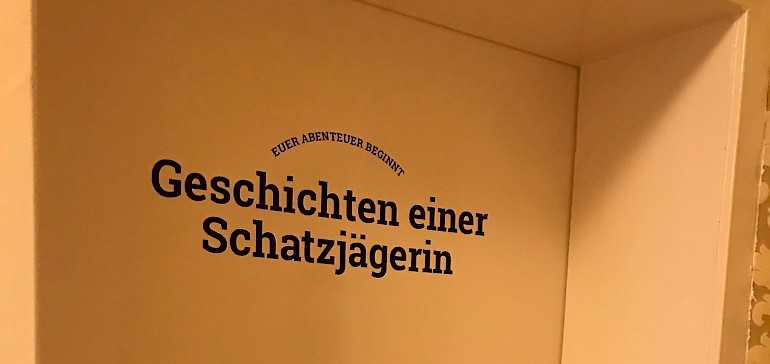 Die Tür zum Escape Room